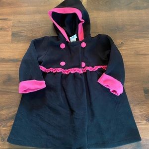 Girls Fleece Coat Size 5